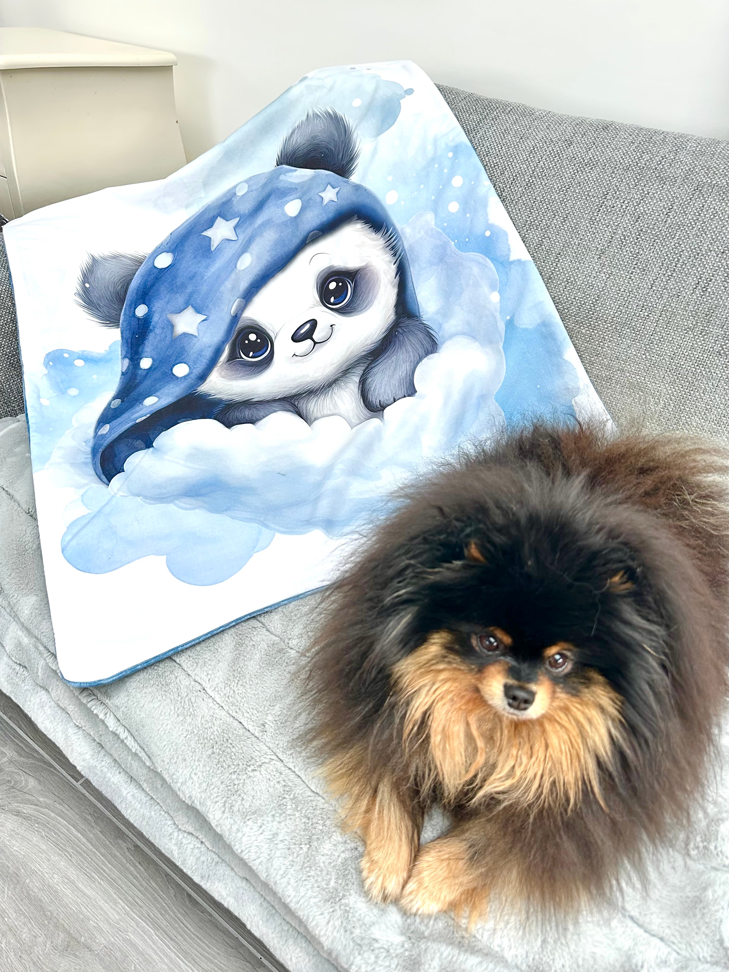 Plaid ADORABLE PANDA - 90x70cm