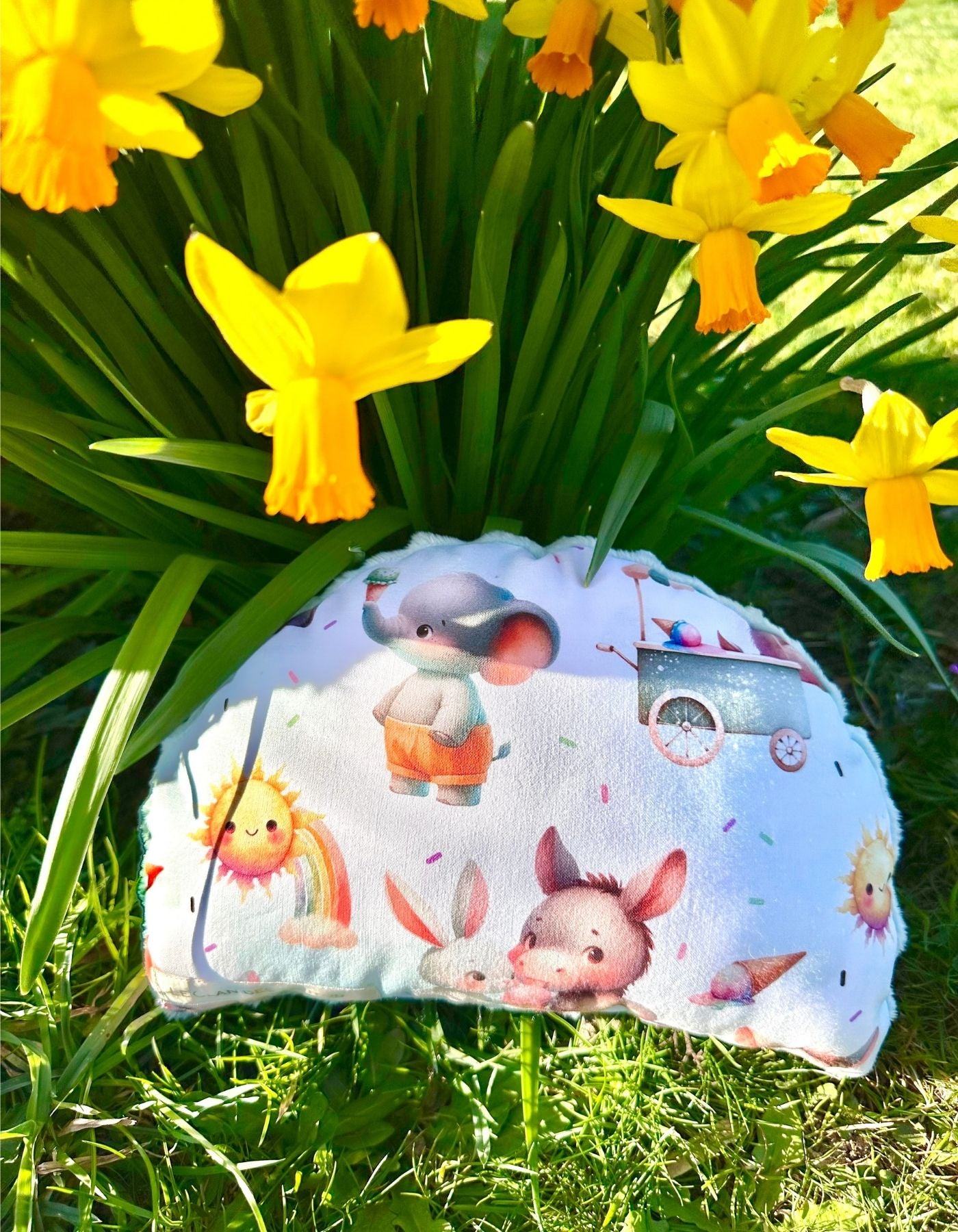 Grand coussin - CHEZ LE MARCHAND DE GLACE - 27x18cm