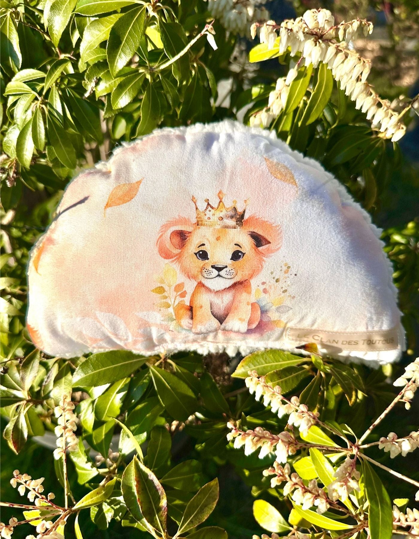 Petit coussin - LE PETIT PRINCE DE LA SAVANE - 24X15CM