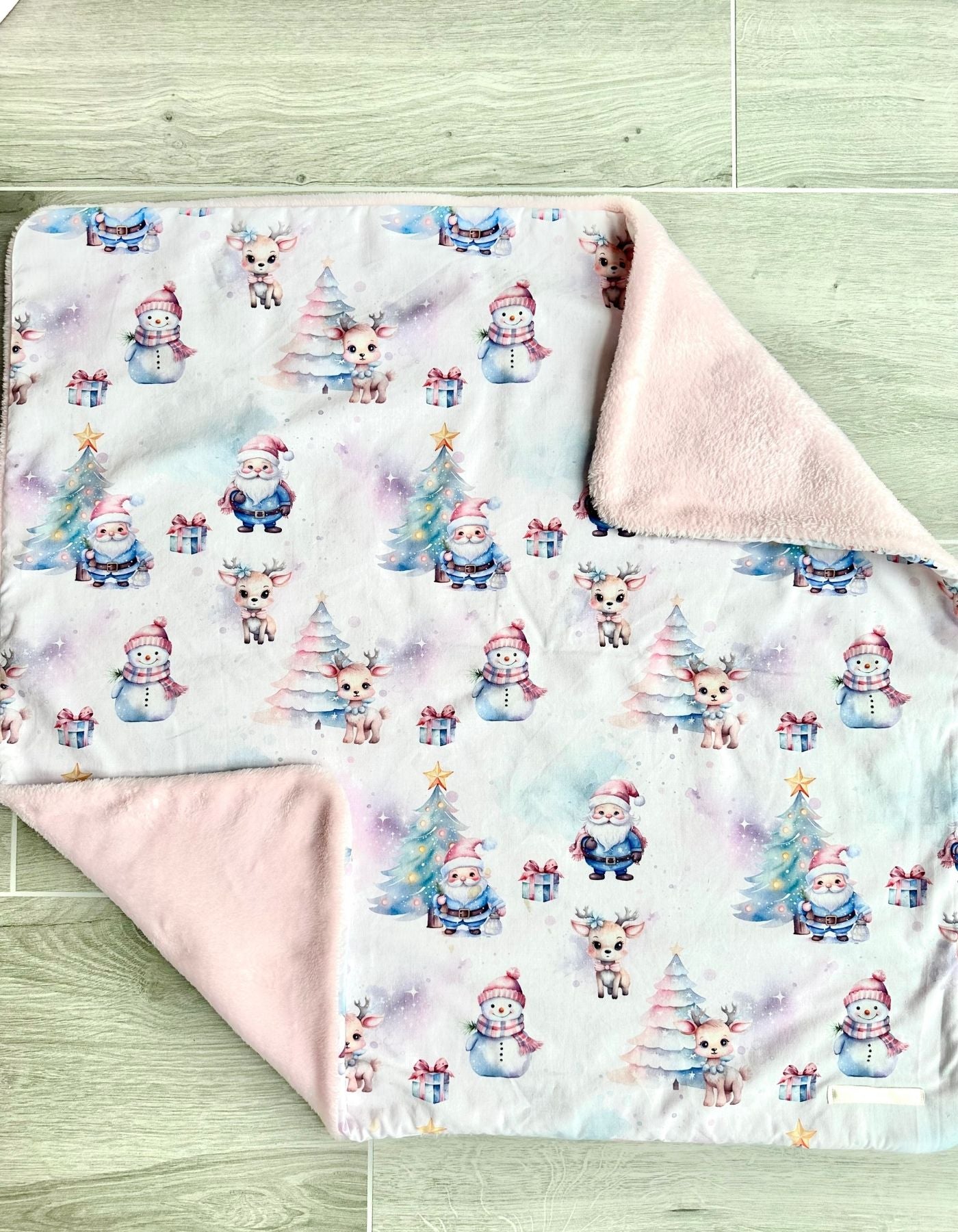 Couverture - NOEL FEERIQUE- 78x80 cm