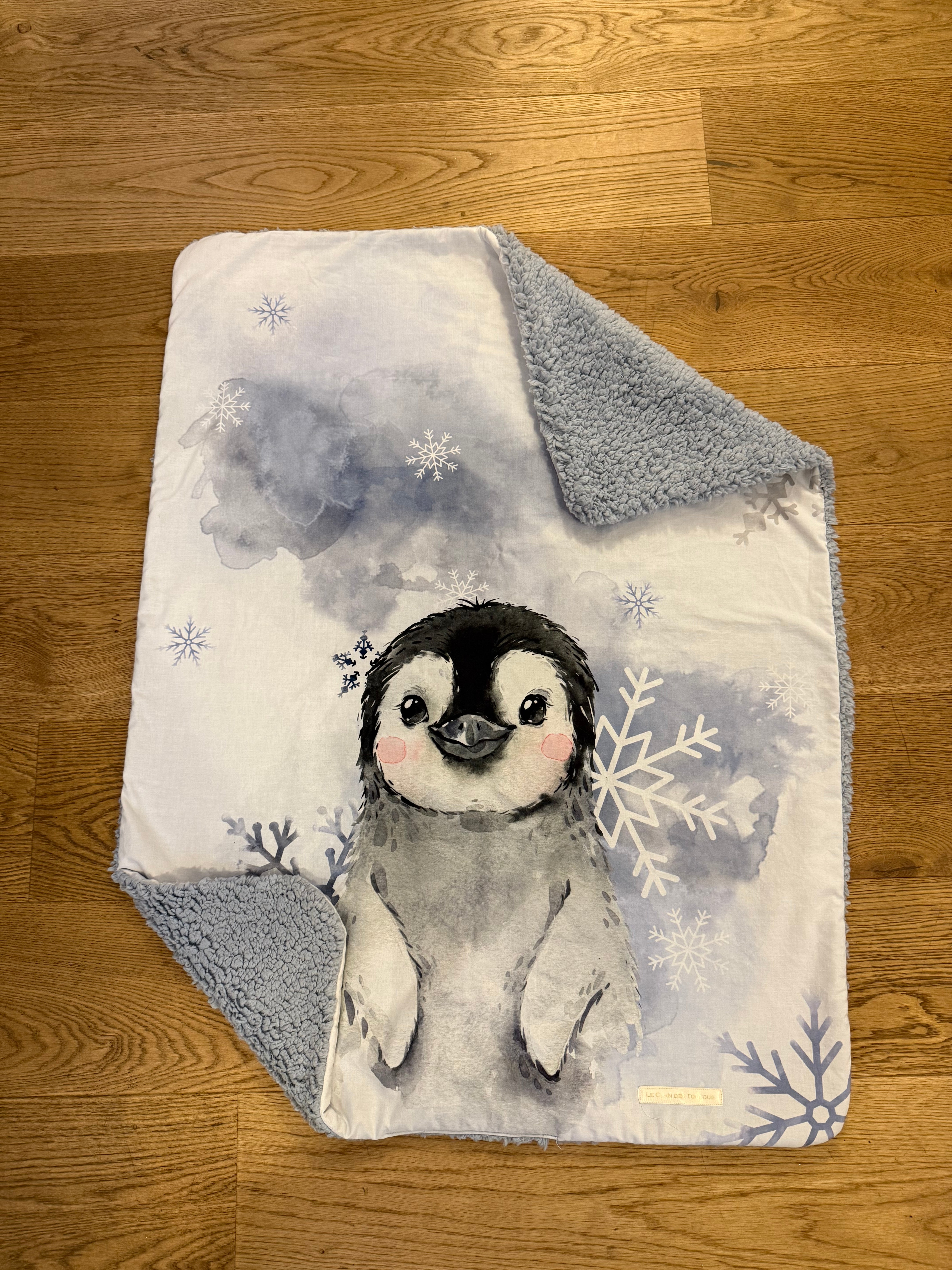 Plaid PETIT PINGOUIN - 94x70cm