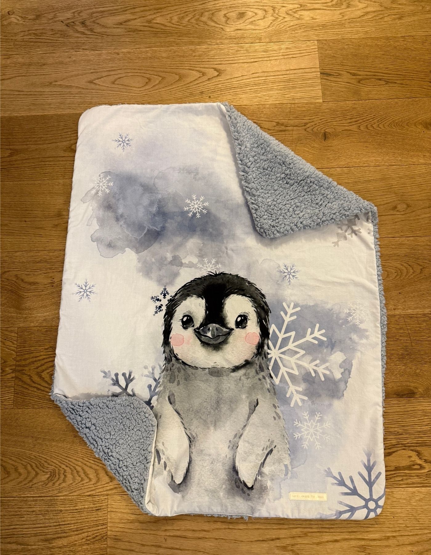Plaid - PETIT PINGOUIN - 94x70cm