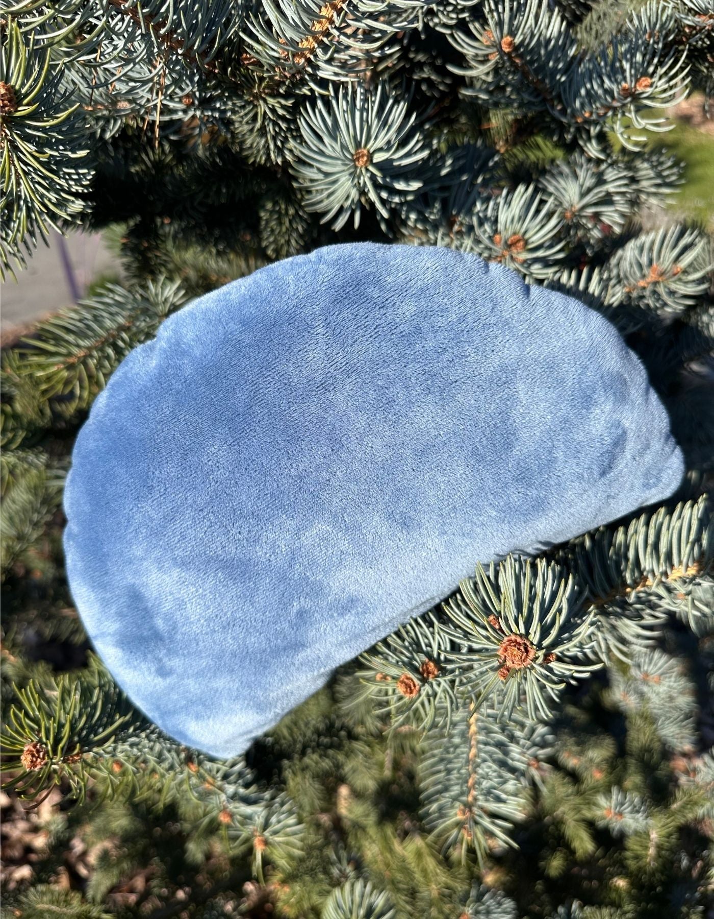 Grand coussin - RENARD POLAIRE SOUS LA LUEUR DE LA LUNE - 27x18cm