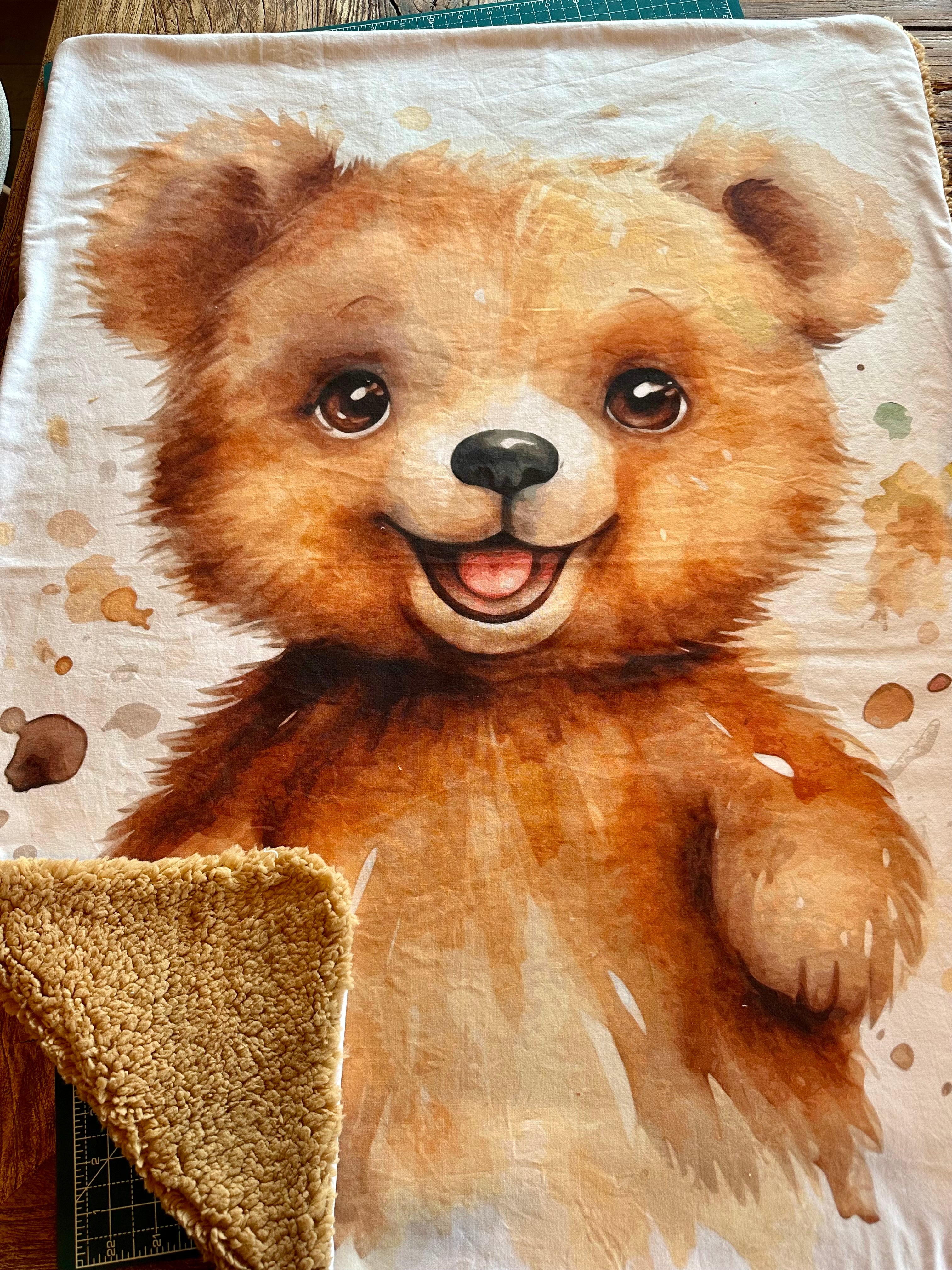 Plaid TEDDY BEAR - 94x72cm