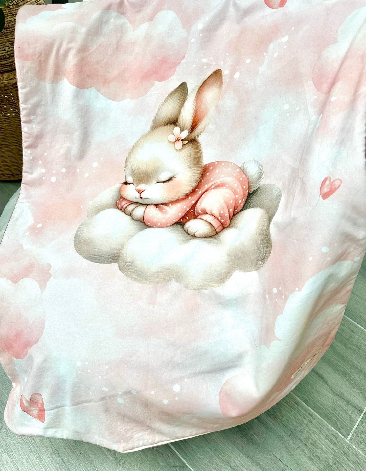 Plaid - LAPINOU TENDRE - 95x71cm