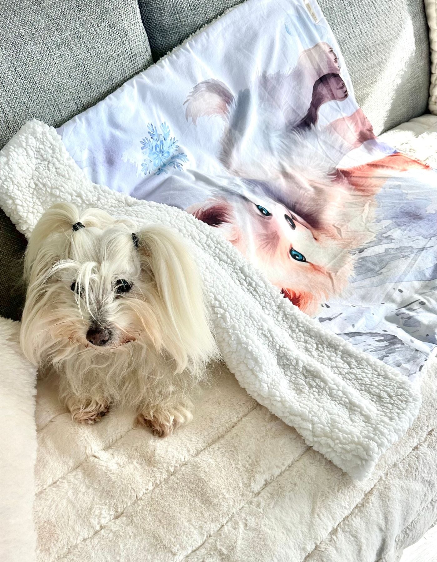 Plaid - UN AMOUR DE BEBE RENARD POLAIRE - 91x70cm