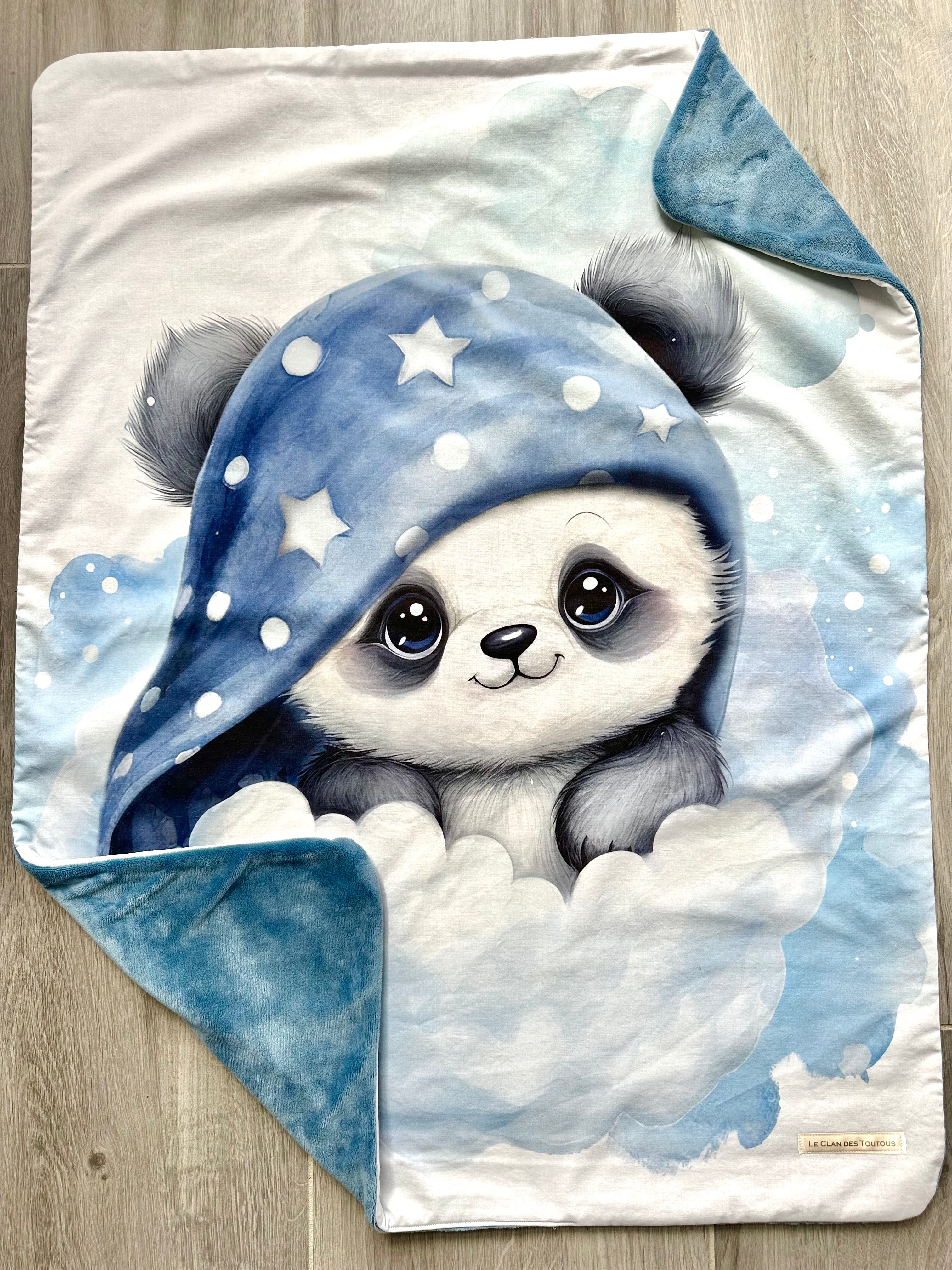 Plaid ADORABLE PANDA - 90x70cm