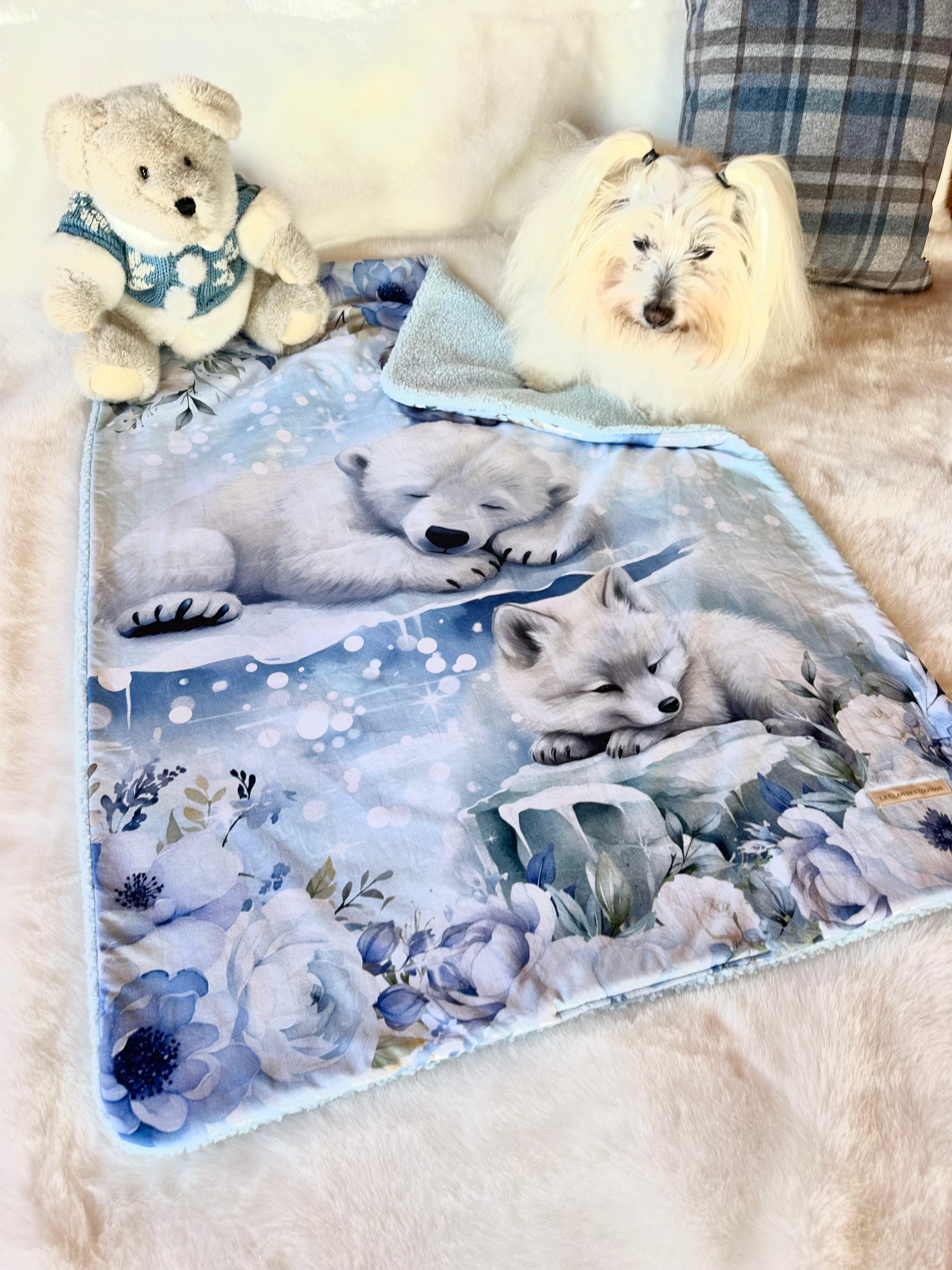 Plaid LA BANQUISE - 94x72cm