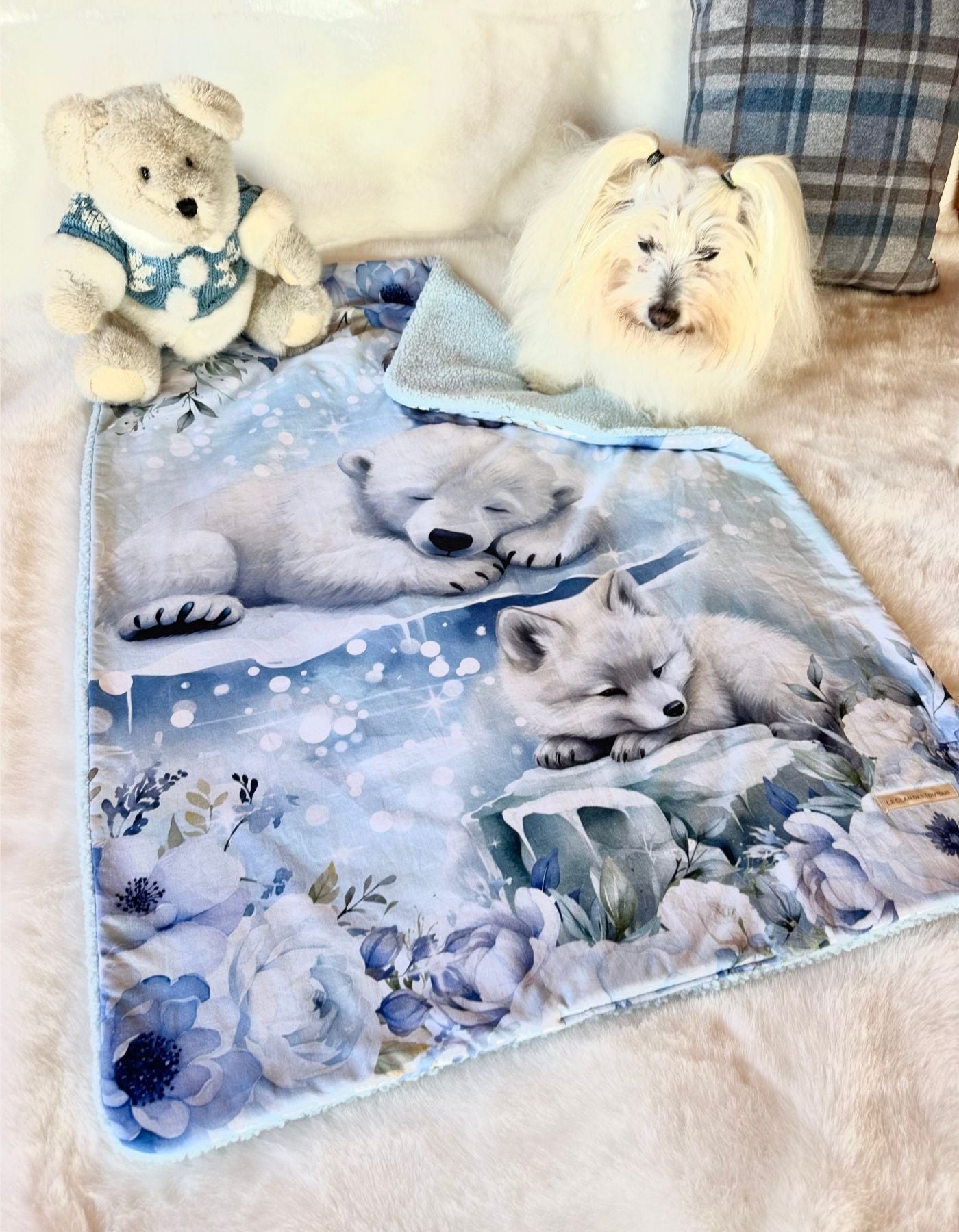 Plaid - LA BANQUISE - 94x72cm