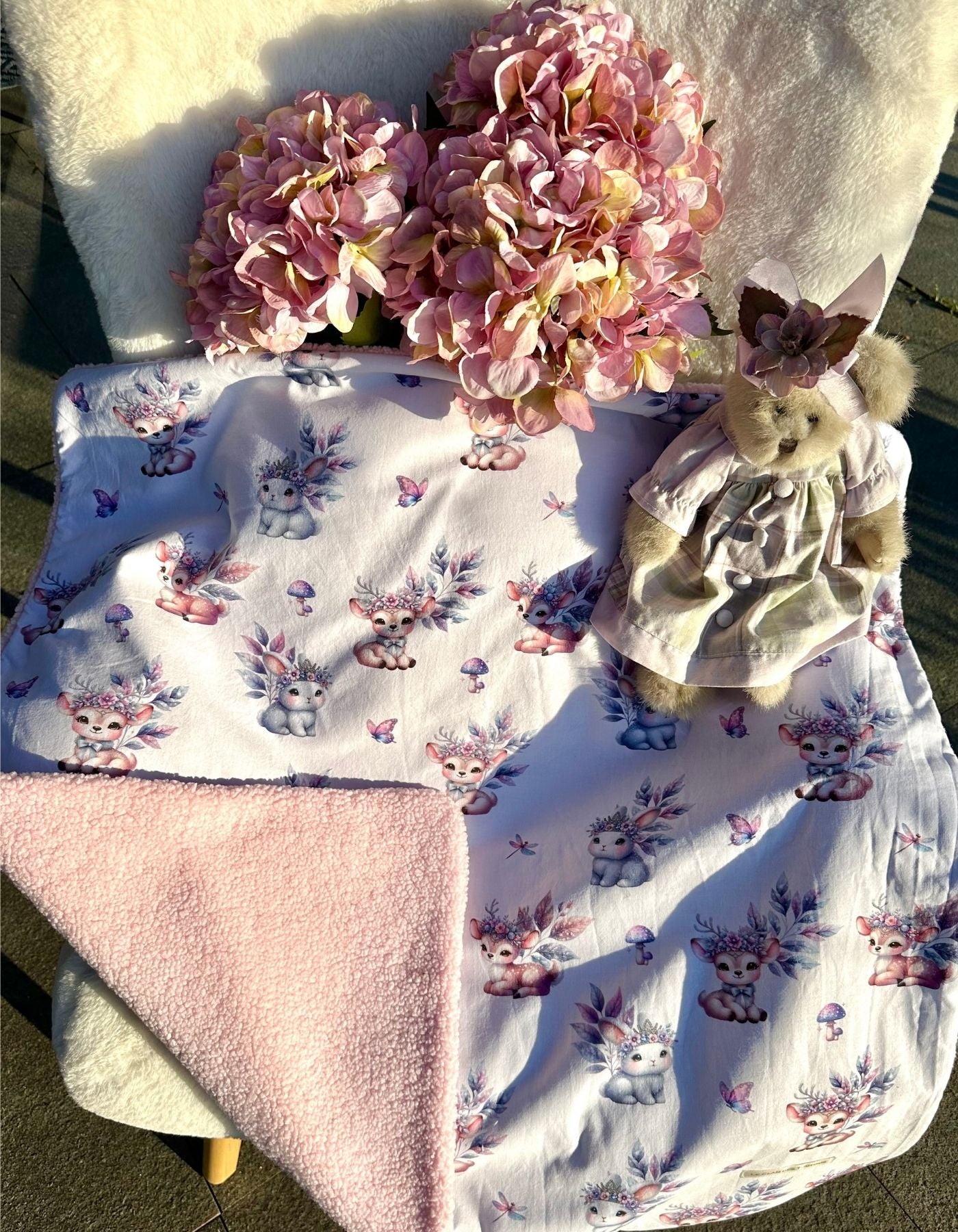 Couverture - FEERIE - 80x80cm