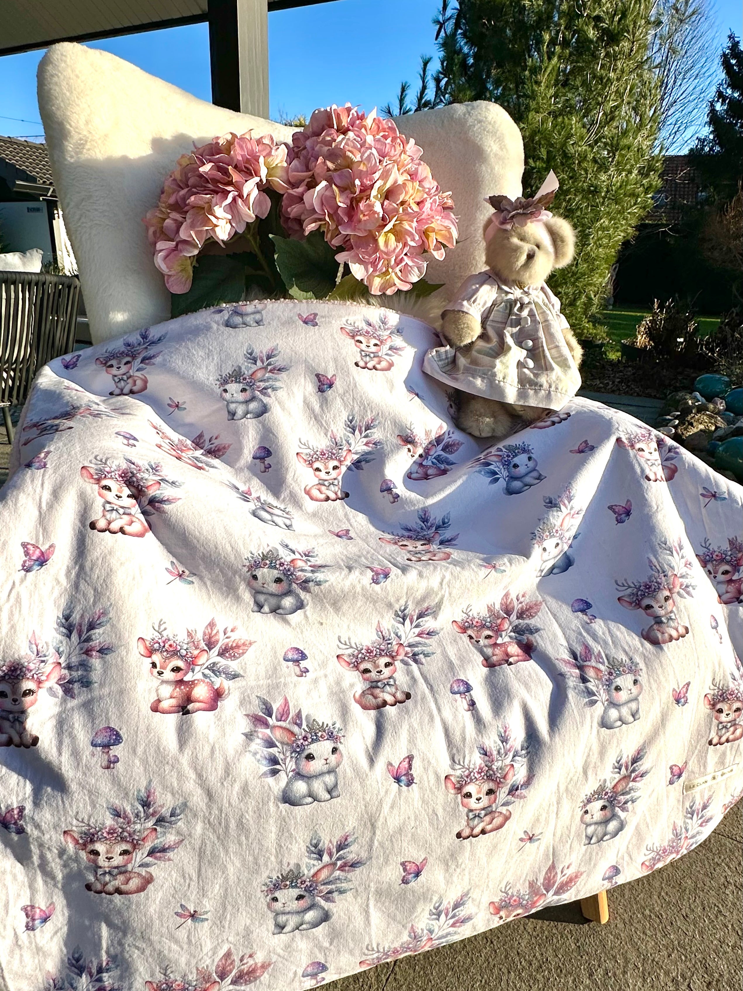 Couverture FEERIE - 80x80cm