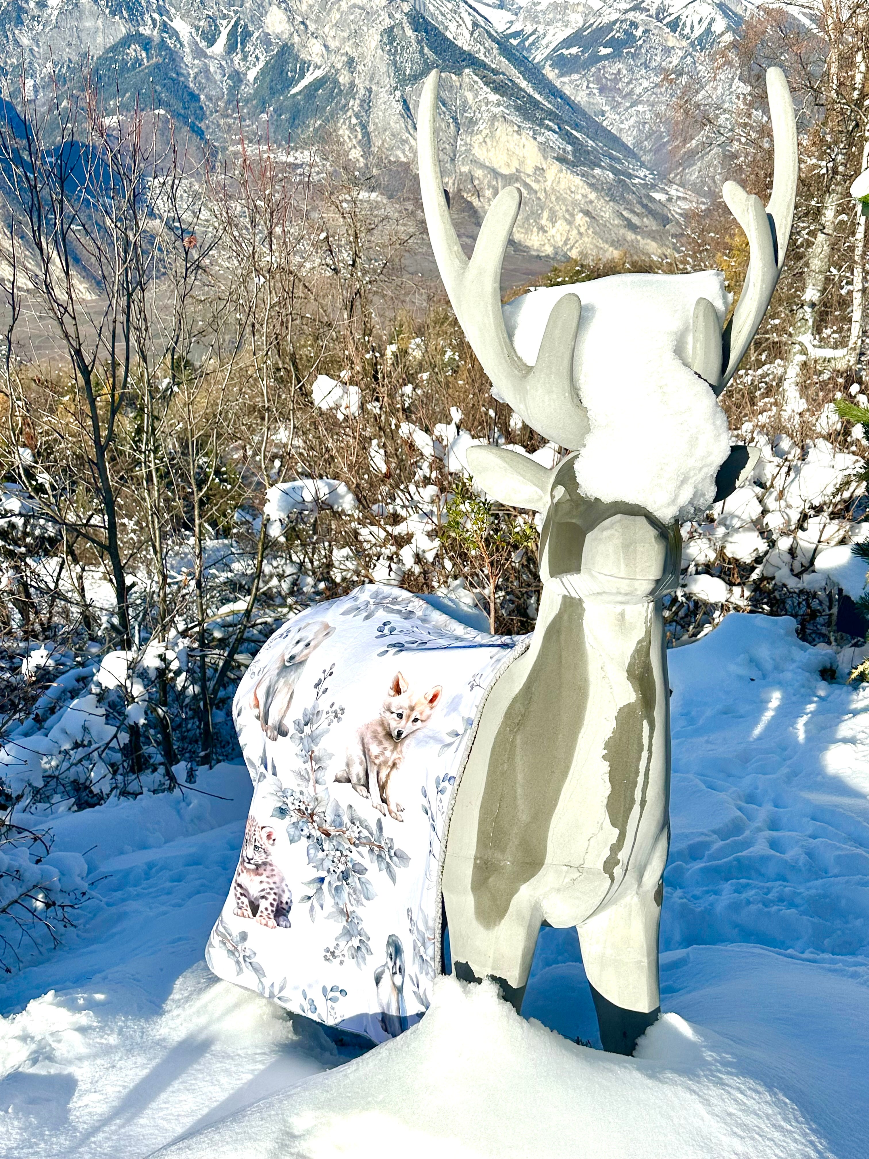 Plaid LE MONDE POLAIRE - 95x72cm