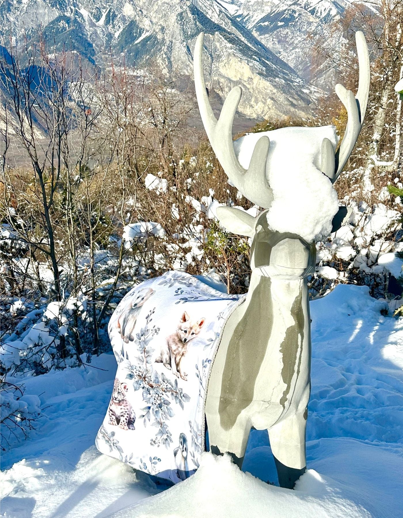 Plaid - LE MONDE POLAIRE - 95x72cm