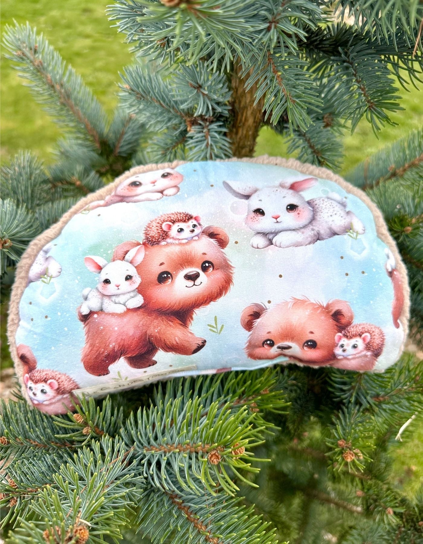 Grand coussin - LES COMPAGNONS MIGNONS - 27x17cm