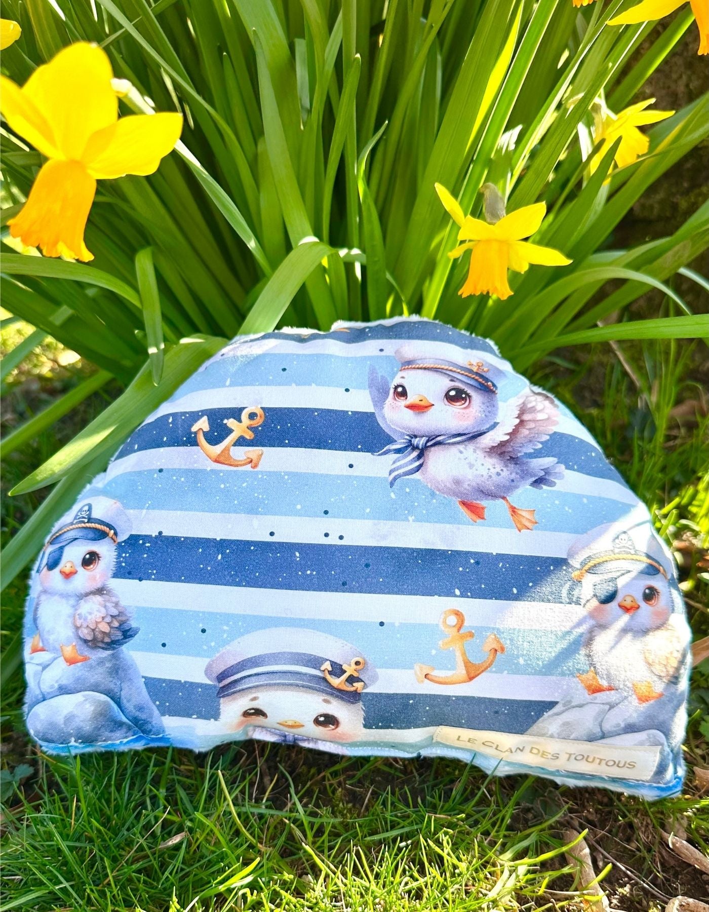 Grand coussin - LES P'TITS PIRATES - 27x18cm