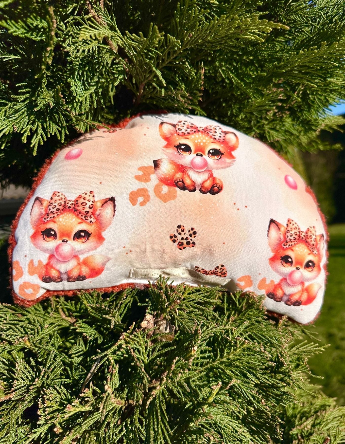 Grand coussin - MISS BUBBLE-GUM - 27x18cm