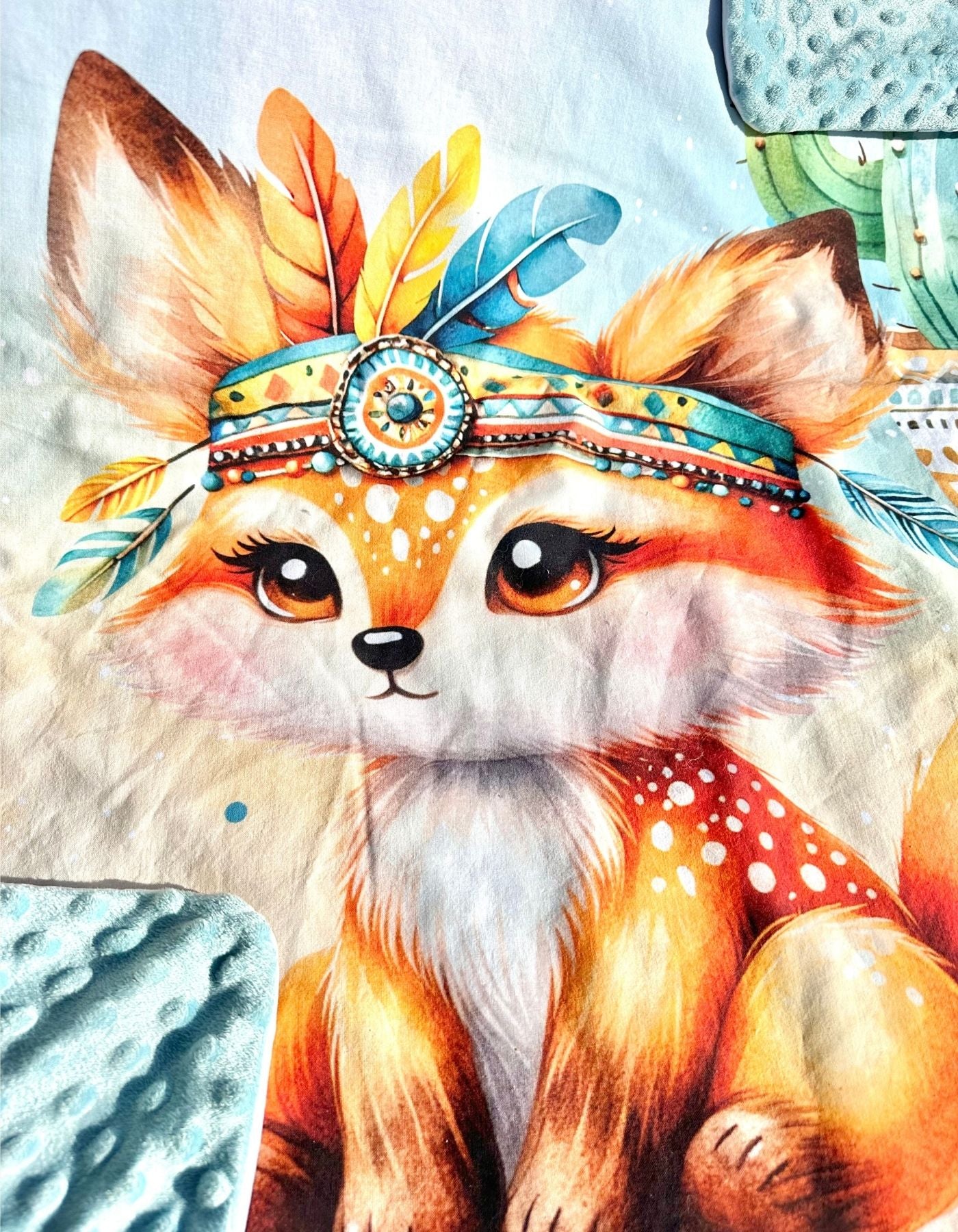 Plaid - PETIT INDIEN - 90x70cm