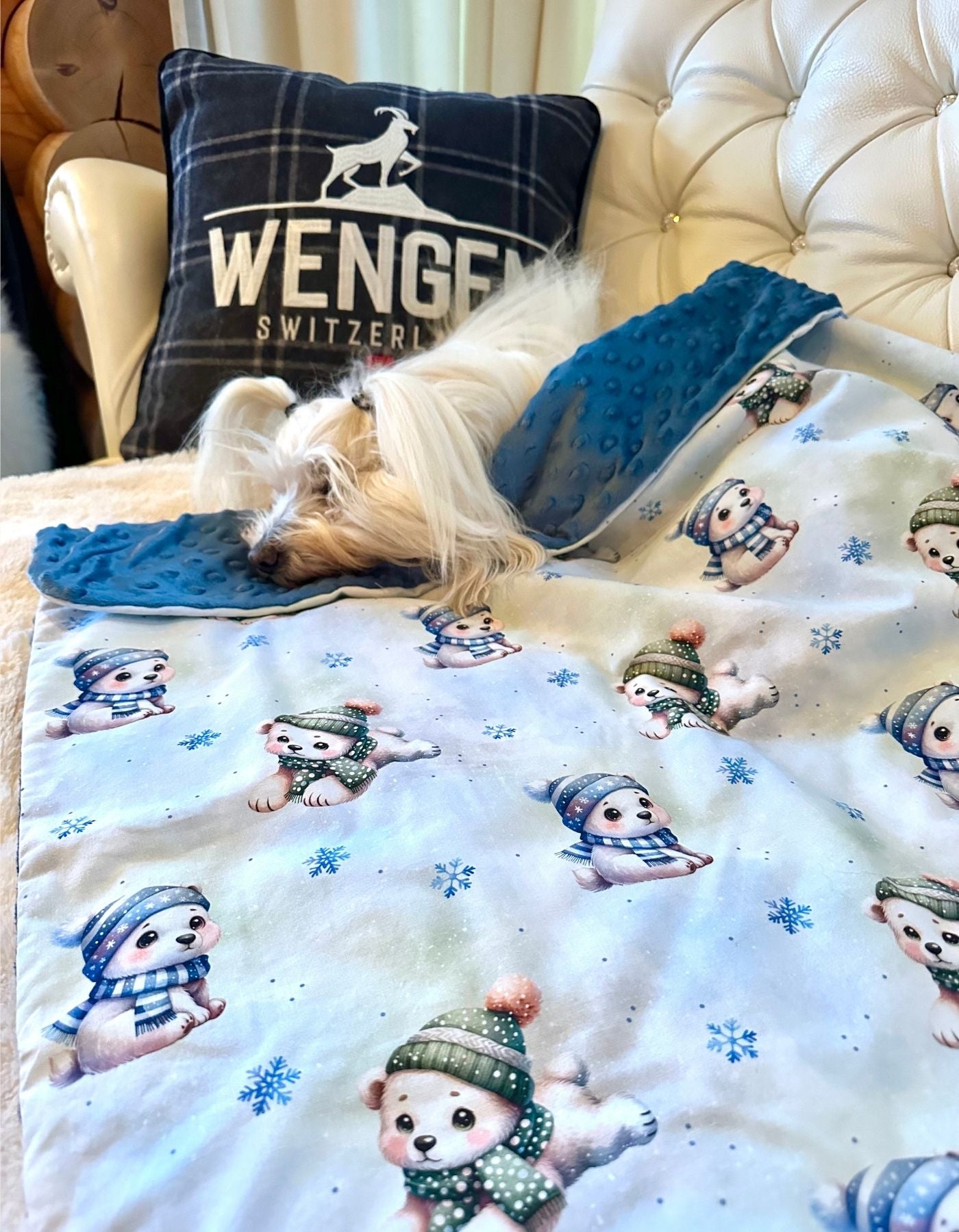 Couverture - LES PETITS OURSONS POLAIRES - 79x86 cm