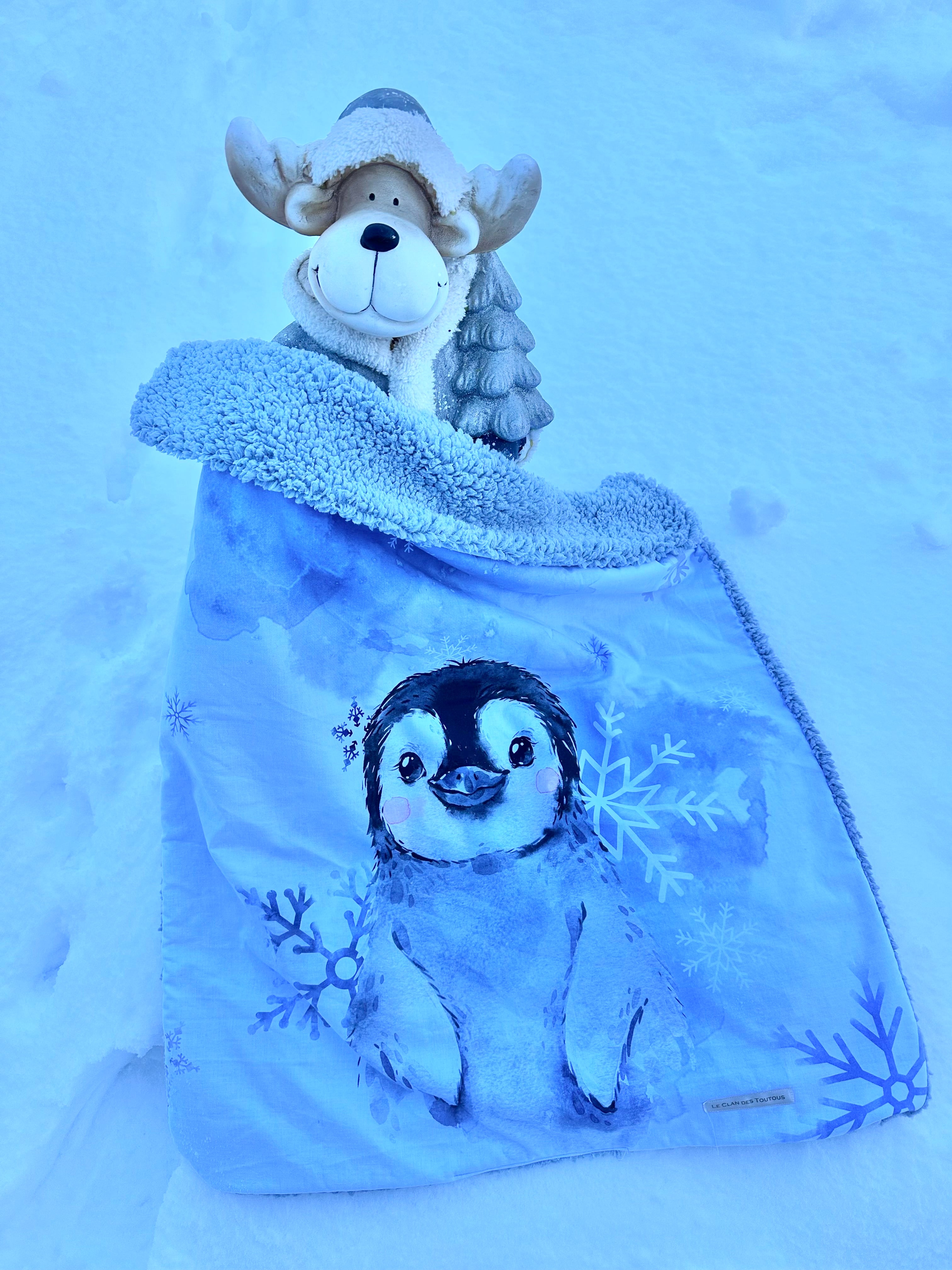 Plaid PETIT PINGOUIN - 94x70cm