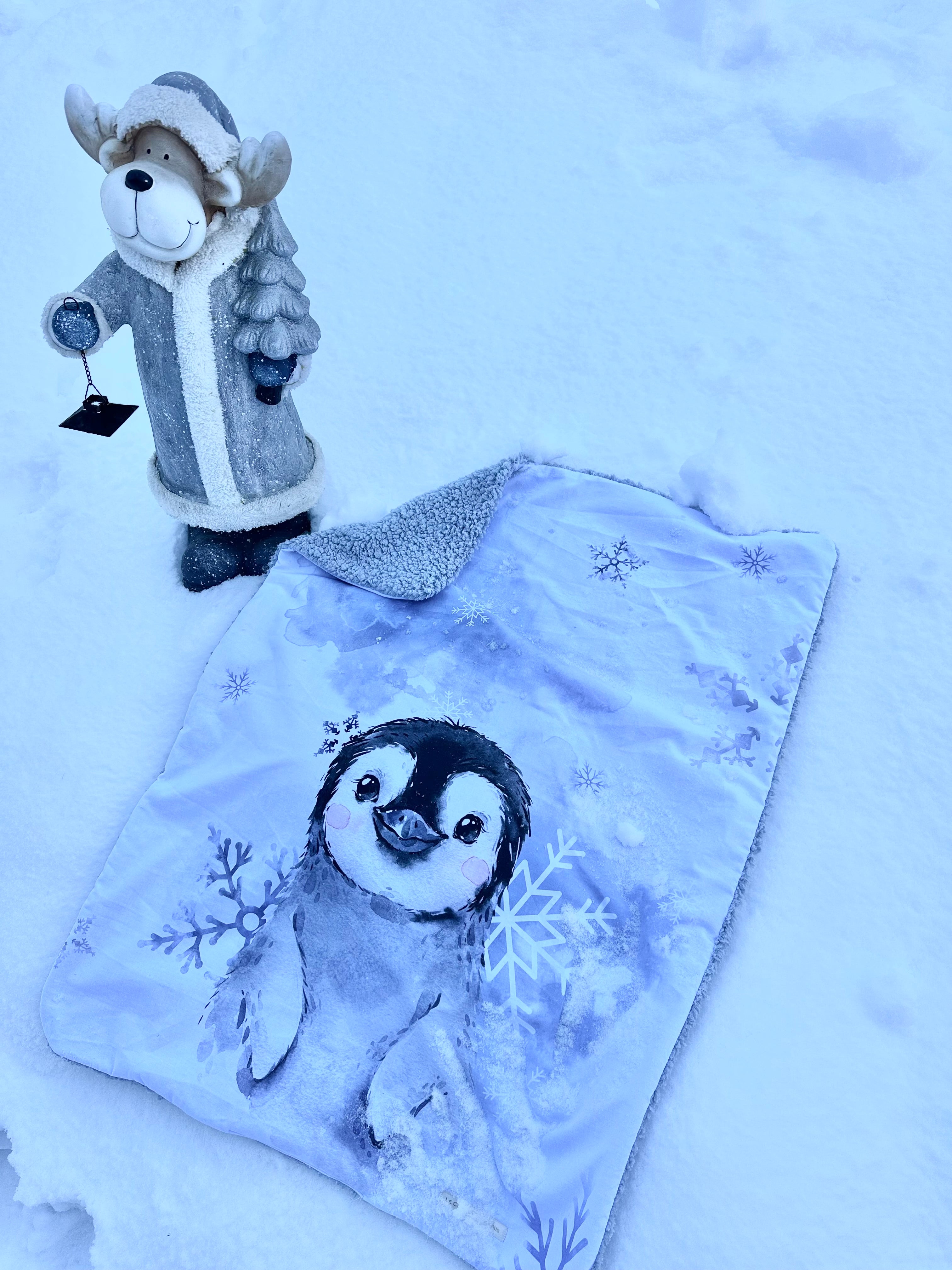 Plaid PETIT PINGOUIN - 94x70cm