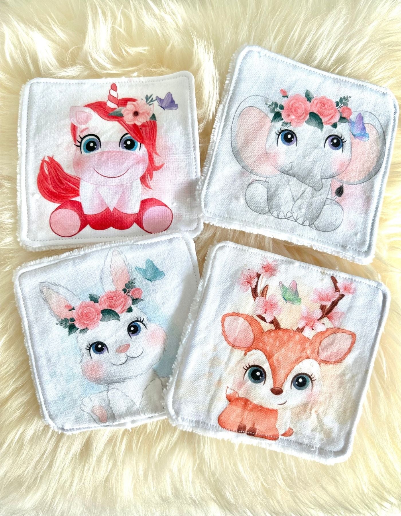 Pack de 4 lingettes - POESIE ENCHANTEE