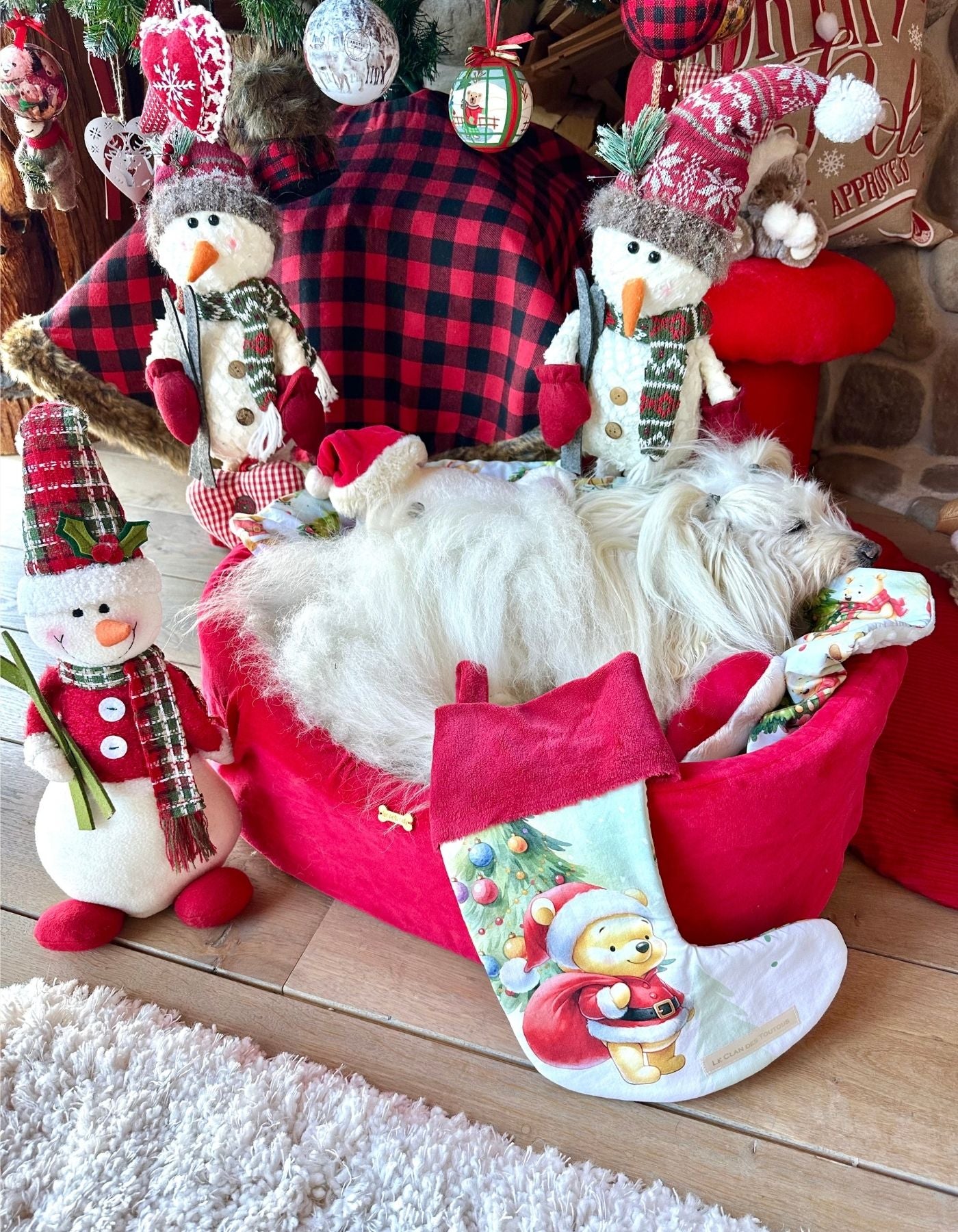 Botte de Noël - TEDDY BEAR FETE NOEL