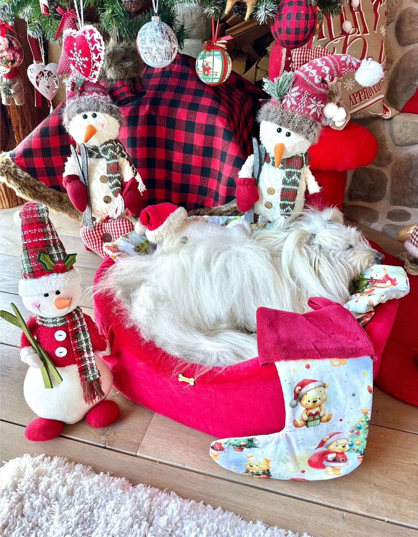 Botte de Noël - TEDDY BEAR FETE NOEL