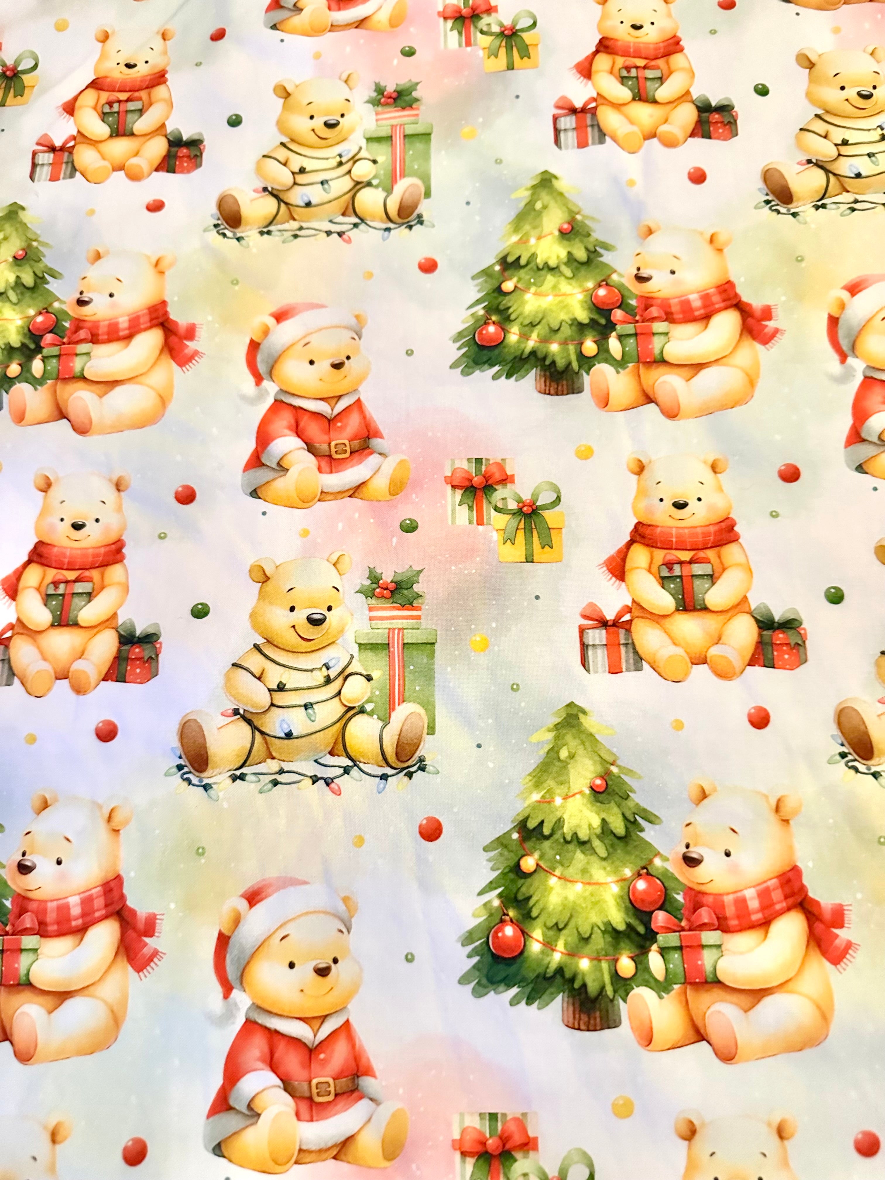 Couverture TEDDY BEAR FETE NOEL - 65x90cm