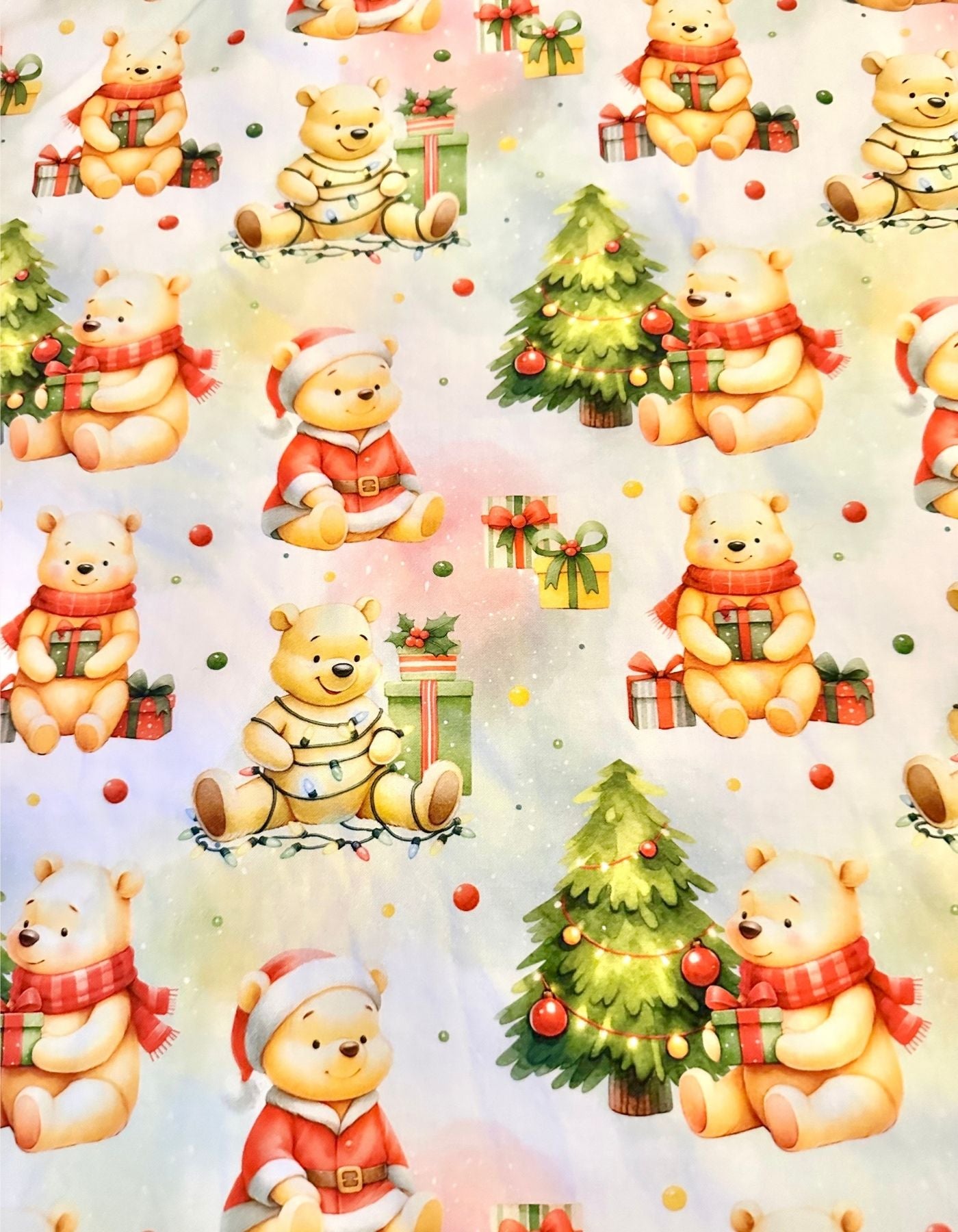 Couverture - TEDDY BEAR FETE NOEL - 65x90cm