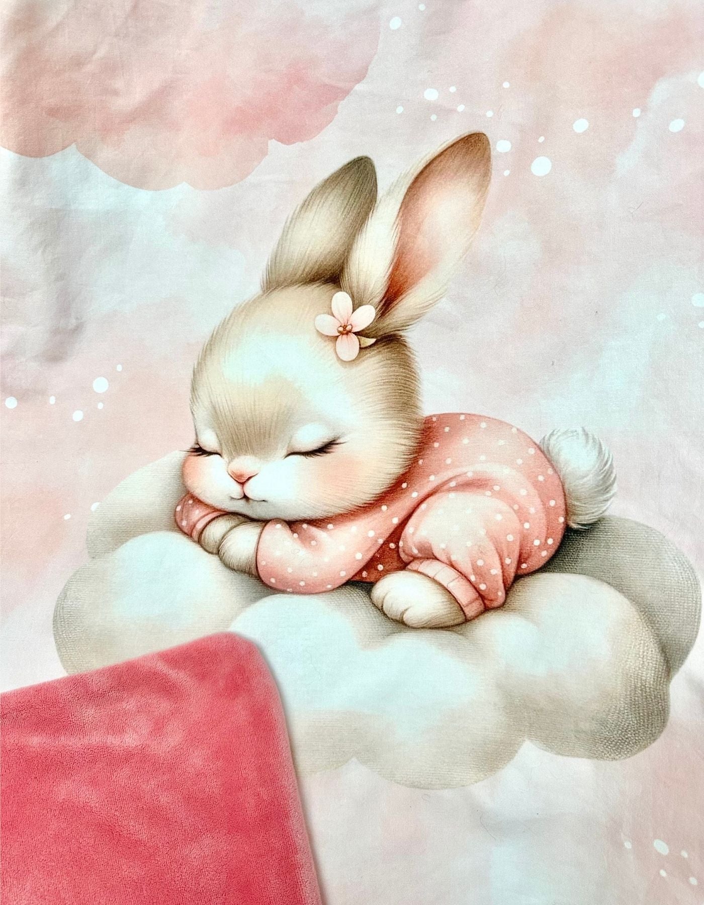 Plaid - LAPINOU TENDRE - 95x71cm